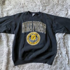 Wake Forest University sweatshirt